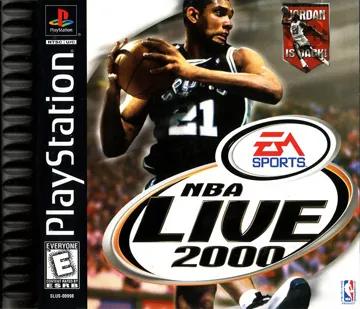 NBA Live 2000 (US) box cover front